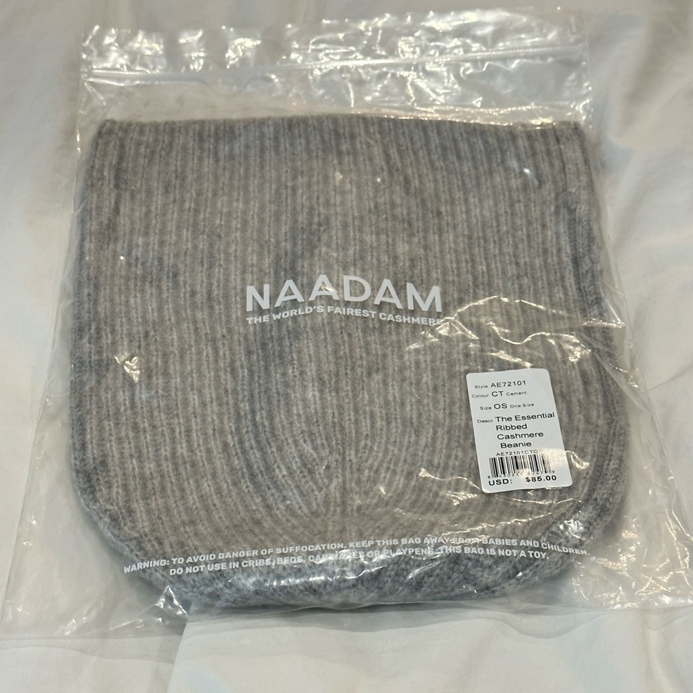 NAADAM 100% Cashmere Beanie Mongolia New in Package